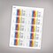 Avery; Avery HMIS Secondary Container Labels, Waterproof, Chemical Resistant, Preprinted, Handwrite-Only, 4" x 2", 50 HMIS Labels; Category:Labels; Image:7